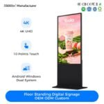 Ақпараттық сенсорлық киоск 85″ (IR Touch) - Image 3