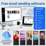 Ақпараттық сенсорлық киоск 85″ (IR Touch) - Image 5